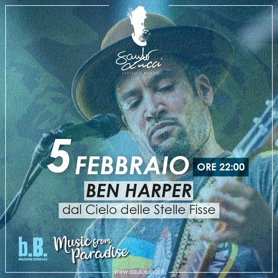 Ben Harper – dal Cielo delle Stelle Fisse