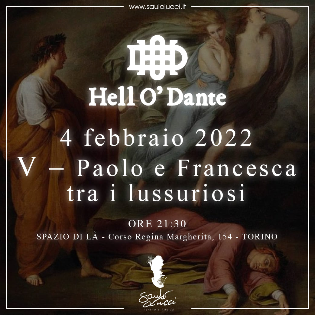 Terza serata di Hell O’ Dante: Paolo e Francesca