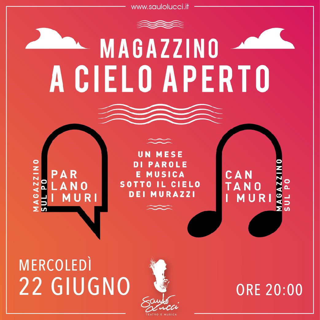 Magazzino a Cielo Aperto – Mercoledì 22 Giugno