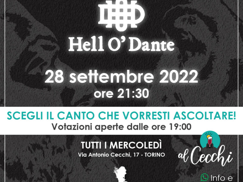 Seconda serata di Hell O’ Dante al Cecchi