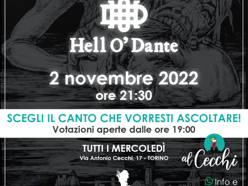 Hell’ O Dante 2 novembre