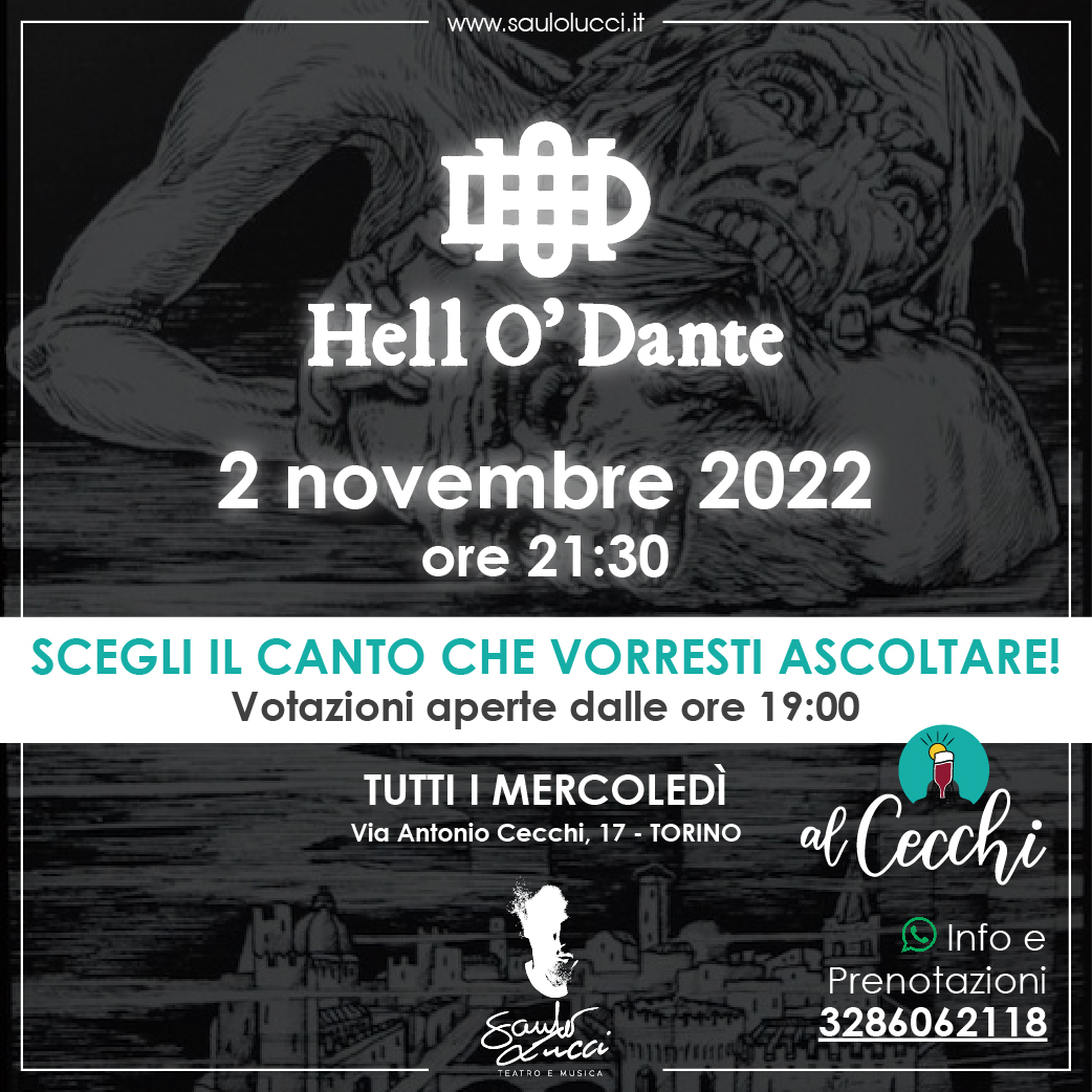 Hell’ O Dante 2 novembre