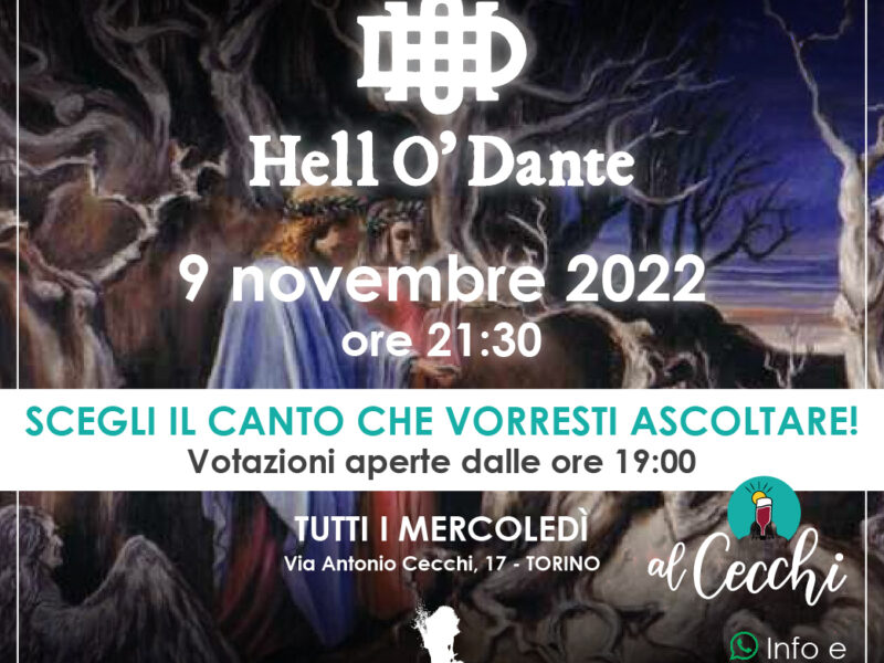 Hell O’ Dante 9 novembre