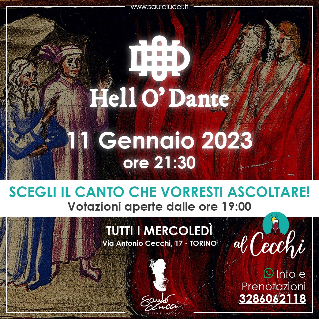 Torna Hell O’ Dante dopo il break delle feste