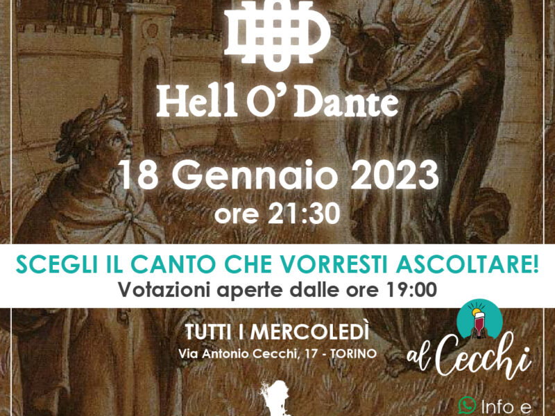 Hell O’ Dante 18 gennaio 2023