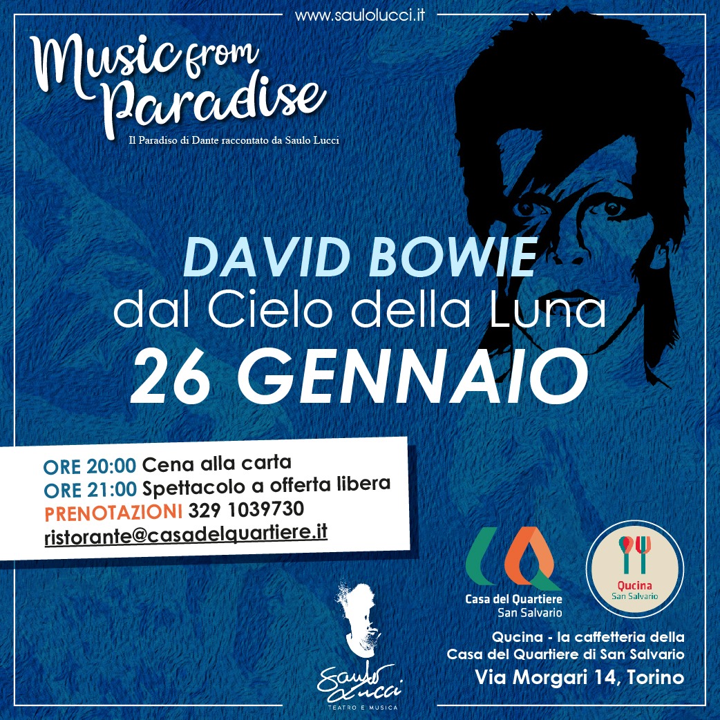 Music from Paradise: si comincia Giovedì 26 Gennaio