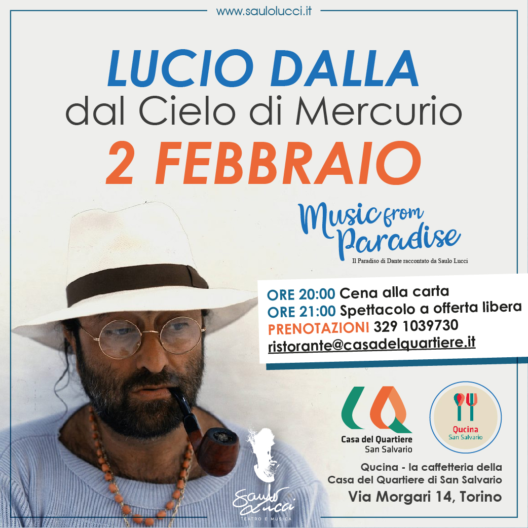 Lucio Dalla: dal Cielo di Mercurio