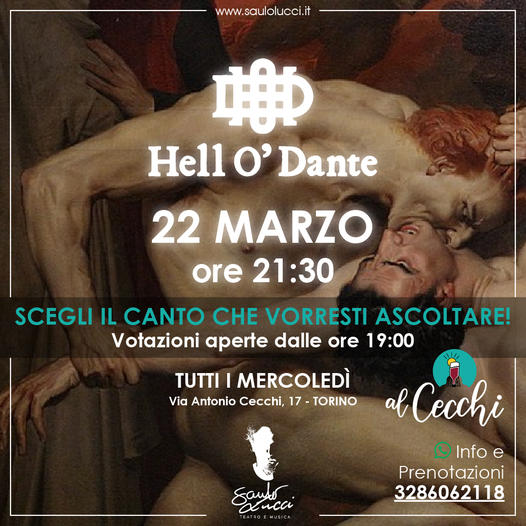 Hell O’ Dante: accadde mercoledì