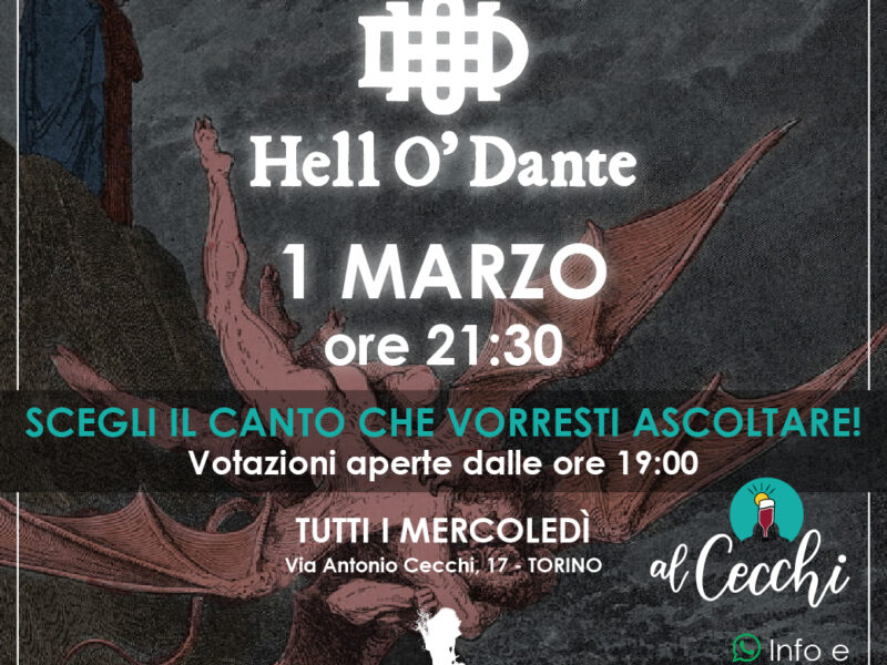 Hell O’ Dante: 1 marzo