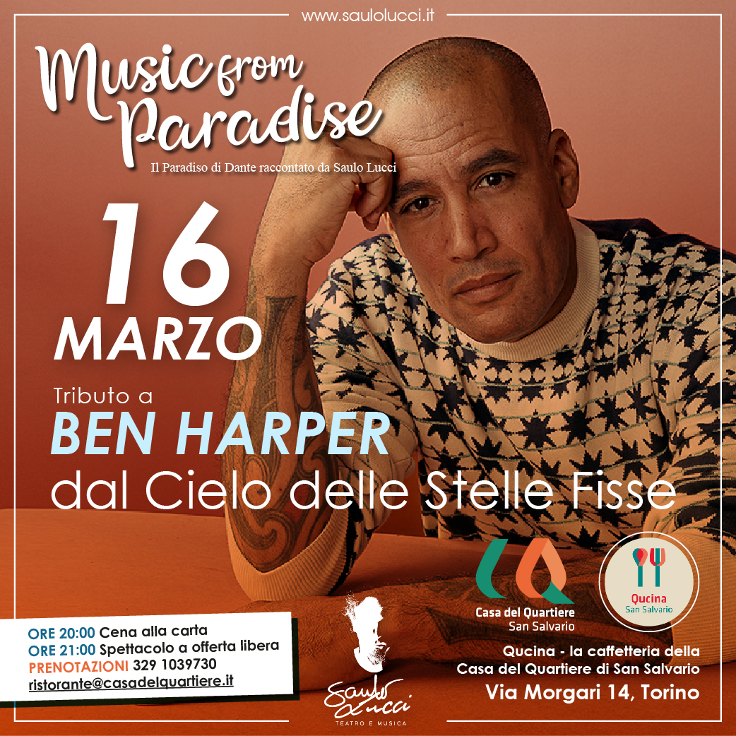 Ben Harper: dal Cielo delle Stelle Fisse