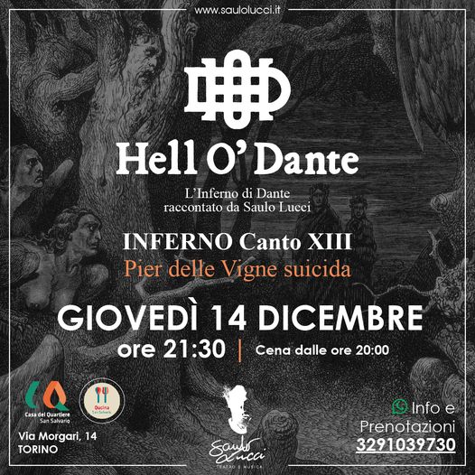 Hell O’ Dante CANTO XIII
