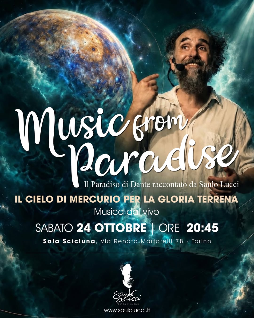 Music From Paradise Saulo Lucci Sala Scicluna Torino